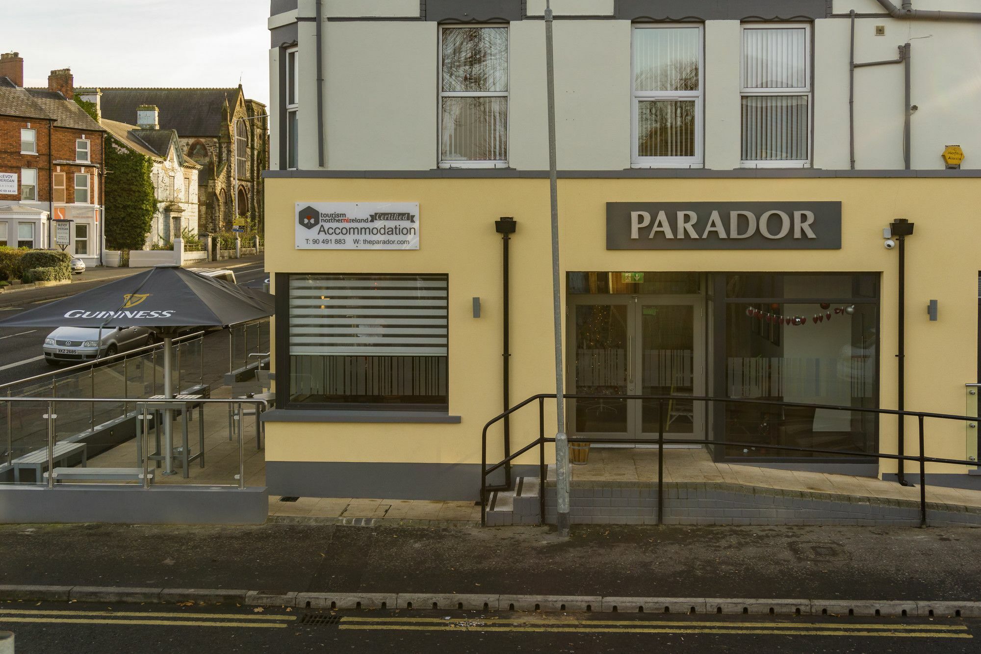 Oyo Parador Lodge Belfast Buitenkant foto